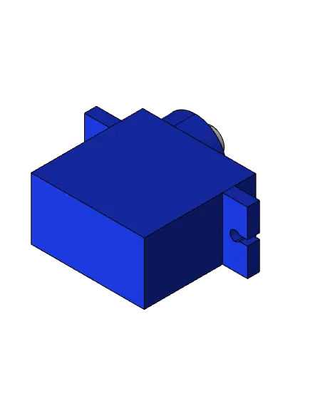 SG90 Micro Servo - 3D Model — modelo 3D