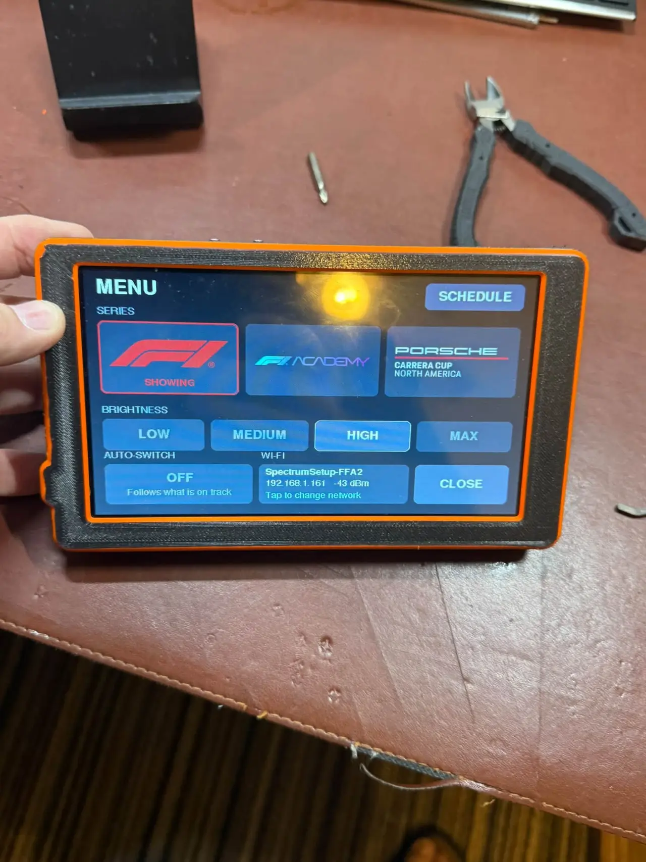 Just-A-7" CrowPanel Case for the Elecrow CrowPanel 7" ESP32 Display, with Battery Bay) — modelo 3D
