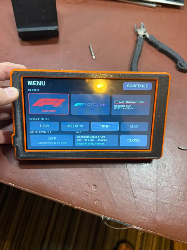 Just-A-7" CrowPanel Case for the Elecrow CrowPanel 7" ESP32 Display, with Battery Bay) — modelo 3D