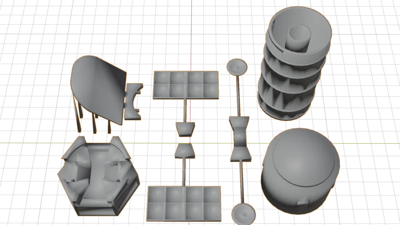 Hubble Space Telescope - Printable Scale Model — modelo 3D