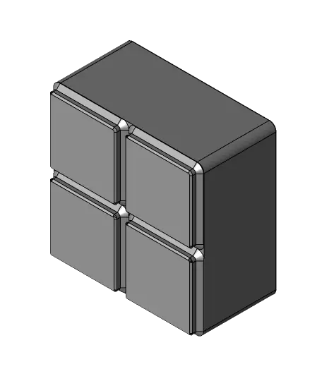 Gridfinity Drill Caddy — modelo 3D