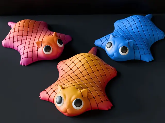 Cute wiggly Kitty! (Flexi) — modelo 3D