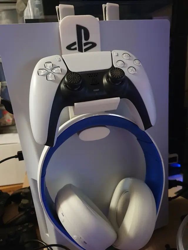 Playstation 5 Controller and Headset holder — modelo 3D
