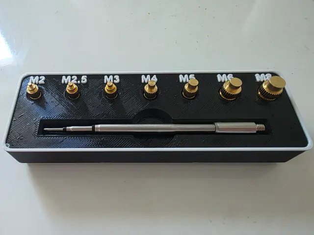 Gridfinity Fnirsi Heat Insert Kit Holder — modelo 3D