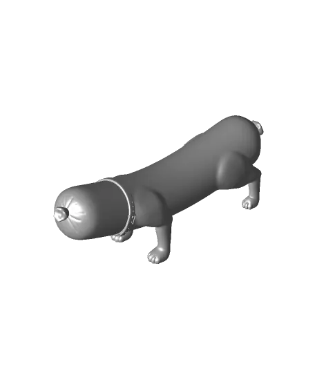 DogSausage — modelo 3D