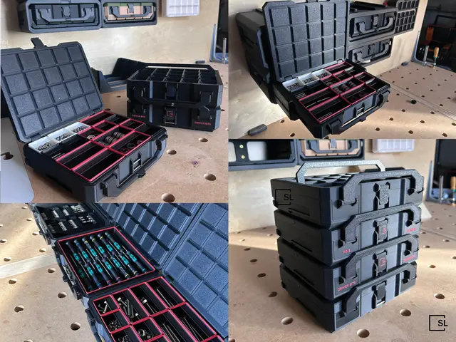 Gridfinity Storage Box V2 [5x4] — modelo 3D
