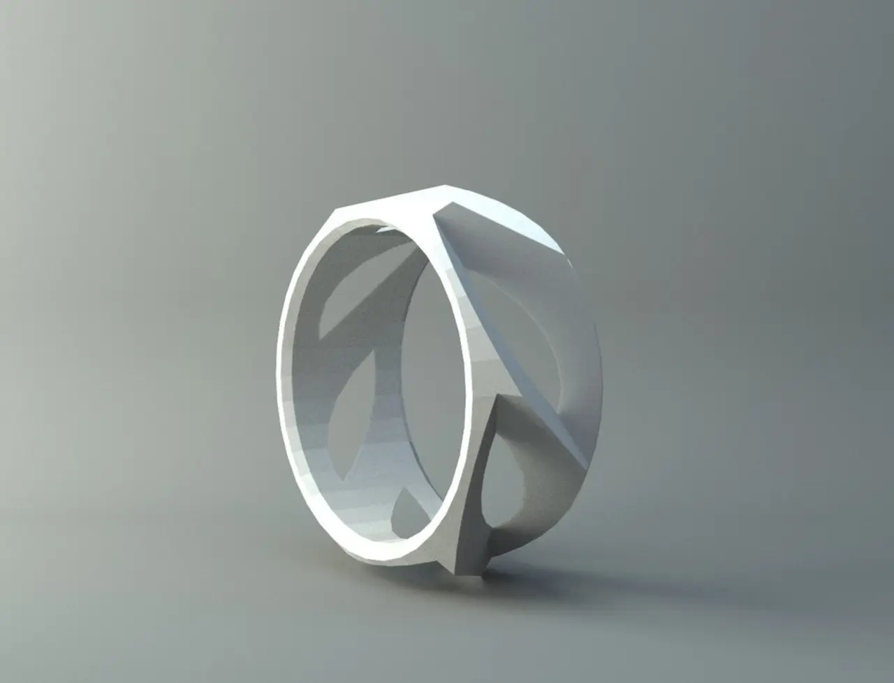 Ring - Latticed 3 — modelo 3D