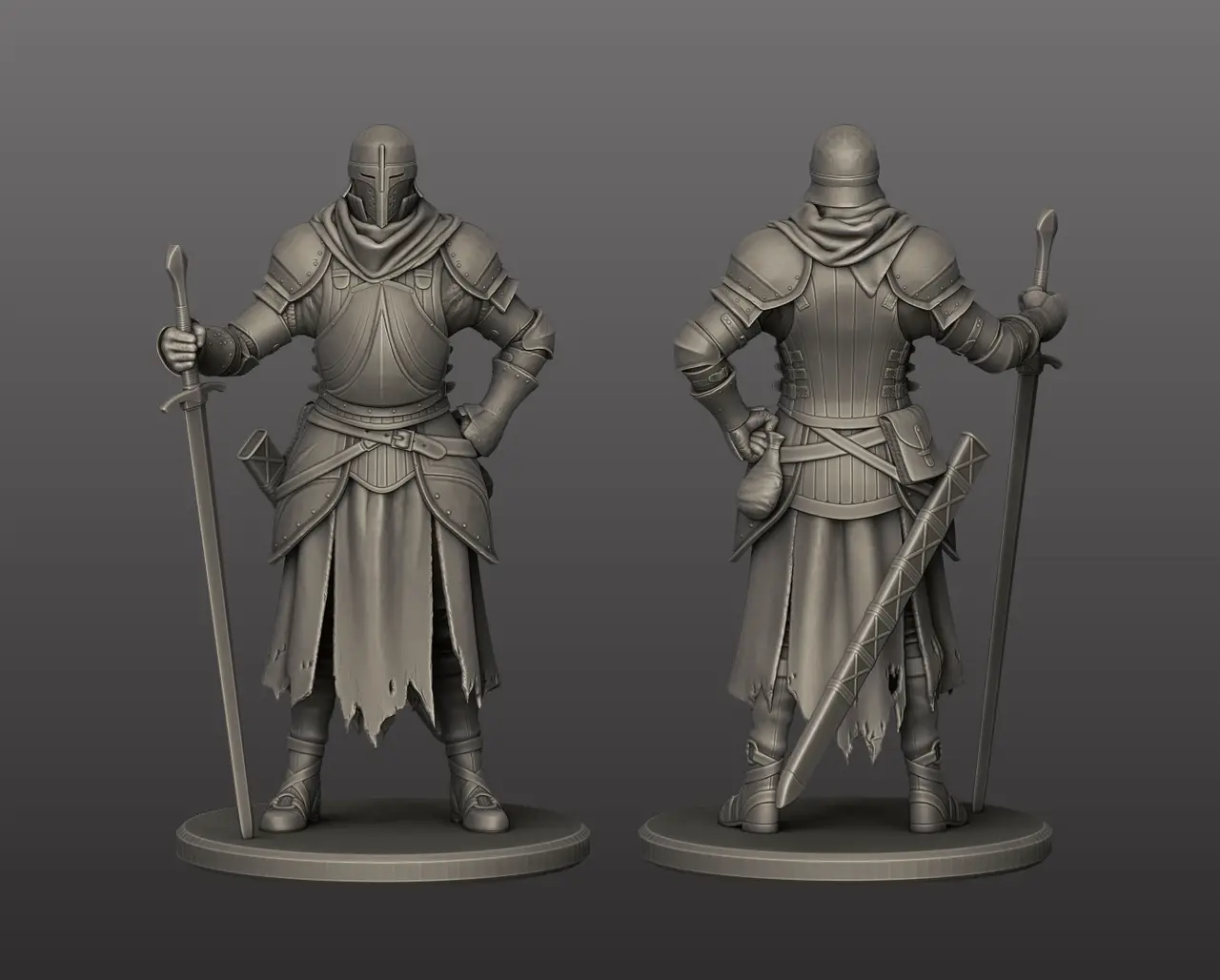 Medival Knight — modelo 3D