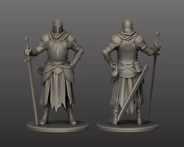 Medival Knight — modelo 3D