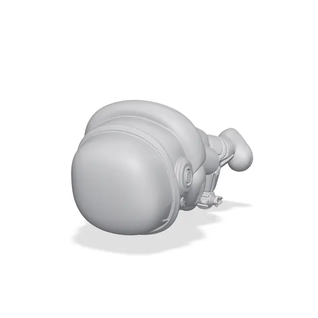 Chibi Stormtrooper Figurine Star Wars — modelo 3D