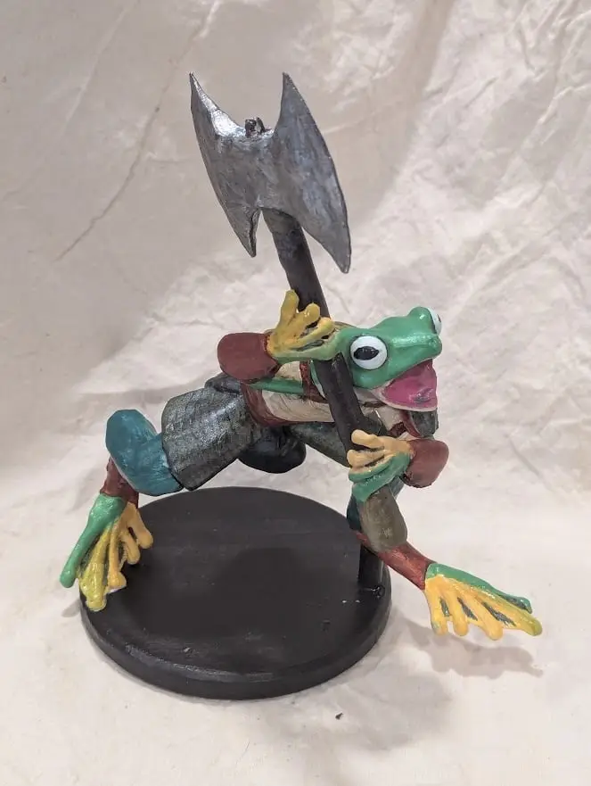 Barbarian Frog — modelo 3D