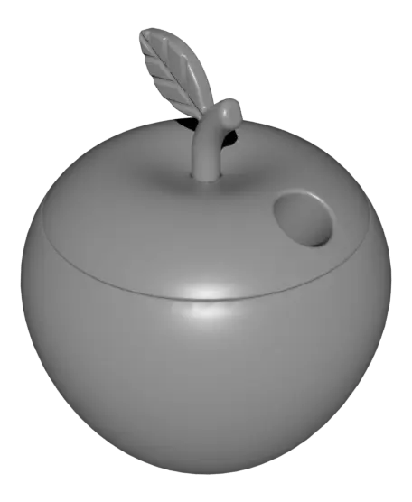 Storage Apple for Fidget Worms — modelo 3D