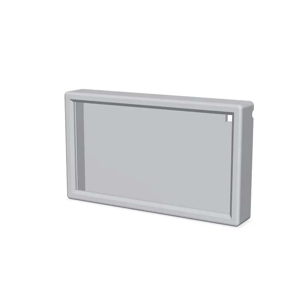 LED light box - Interchangeable 3D printed scenes or logos — modelo 3D