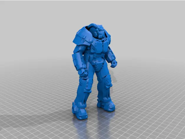 Fallout 4 X01 Power Armor — modelo 3D