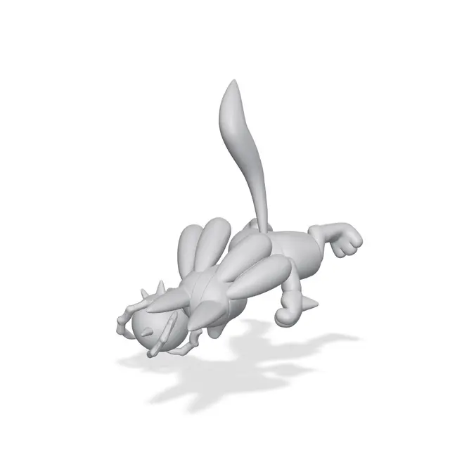 Lucario Figurine — modelo 3D