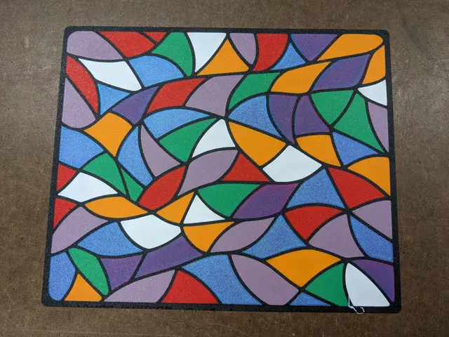 INDX 8T Calibration Test Mosaic — modelo 3D