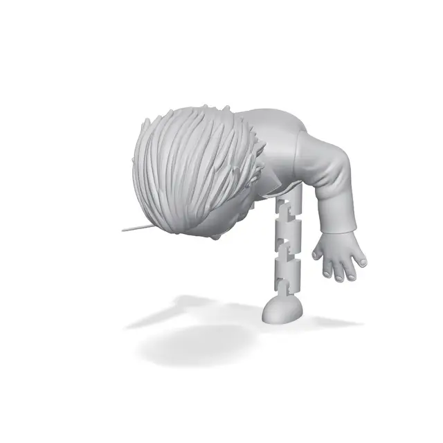 The Shape Stalker | Halloween Shelf Sitter — modelo 3D