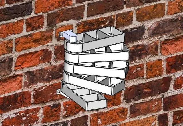 Pivot Shelf - 5 Tier — modelo 3D
