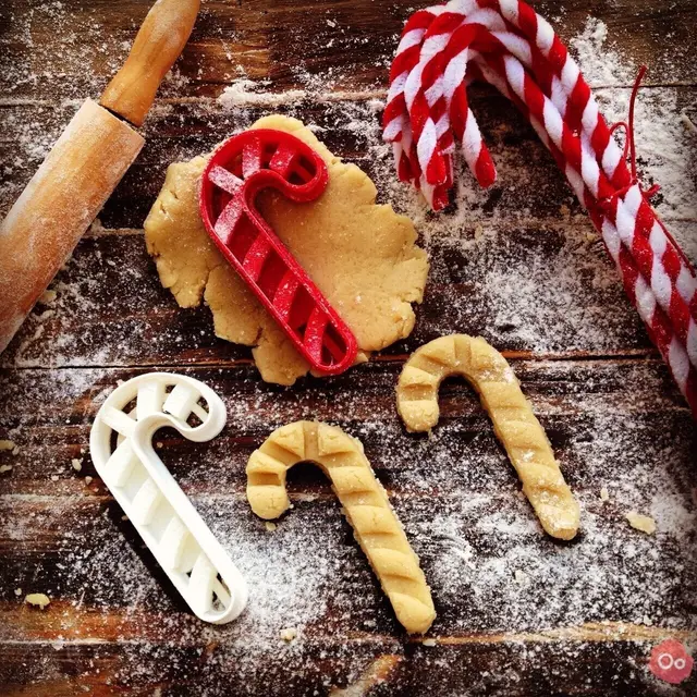 Candy Cane Cookie Cutter — modelo 3D
