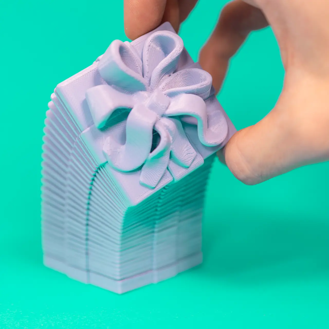 Gift Box Springo (Single Color Version) — modelo 3D