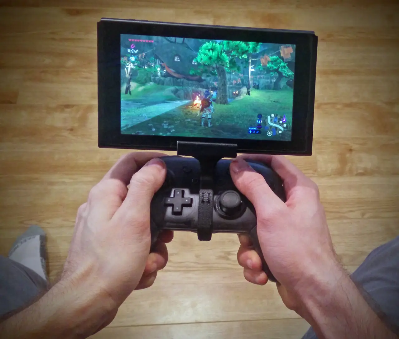 Switch Pro Controller Clip — modelo 3D