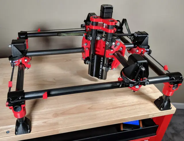 Mostly Printed CNC "MPCNC" BURLY C-23.5mm OD — modelo 3D