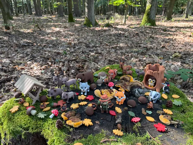 Forest Animals & Woodland Adventure Set — modelo 3D