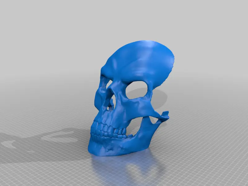 Evil Skull Mask (no supports) — modelo 3D