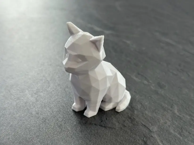 Cute Low Poly Cat (No Supports) — modelo 3D