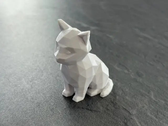 Cute Low Poly Cat (No Supports) — modelo 3D