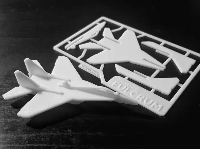 MiG-29 Fulcrum Kit Card — modelo 3D