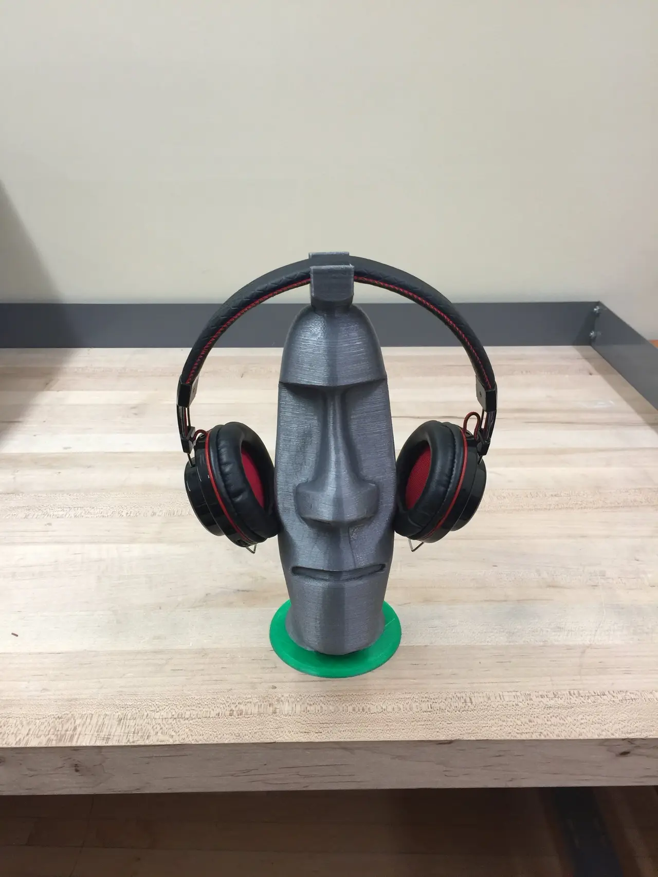 Moai Statue Headphones Rack — modelo 3D