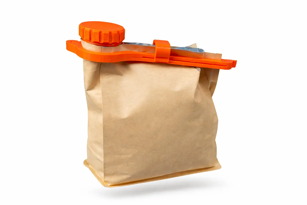 Coffee Clip for Open Bags — Keep Your Stuff Organized — modelo 3D