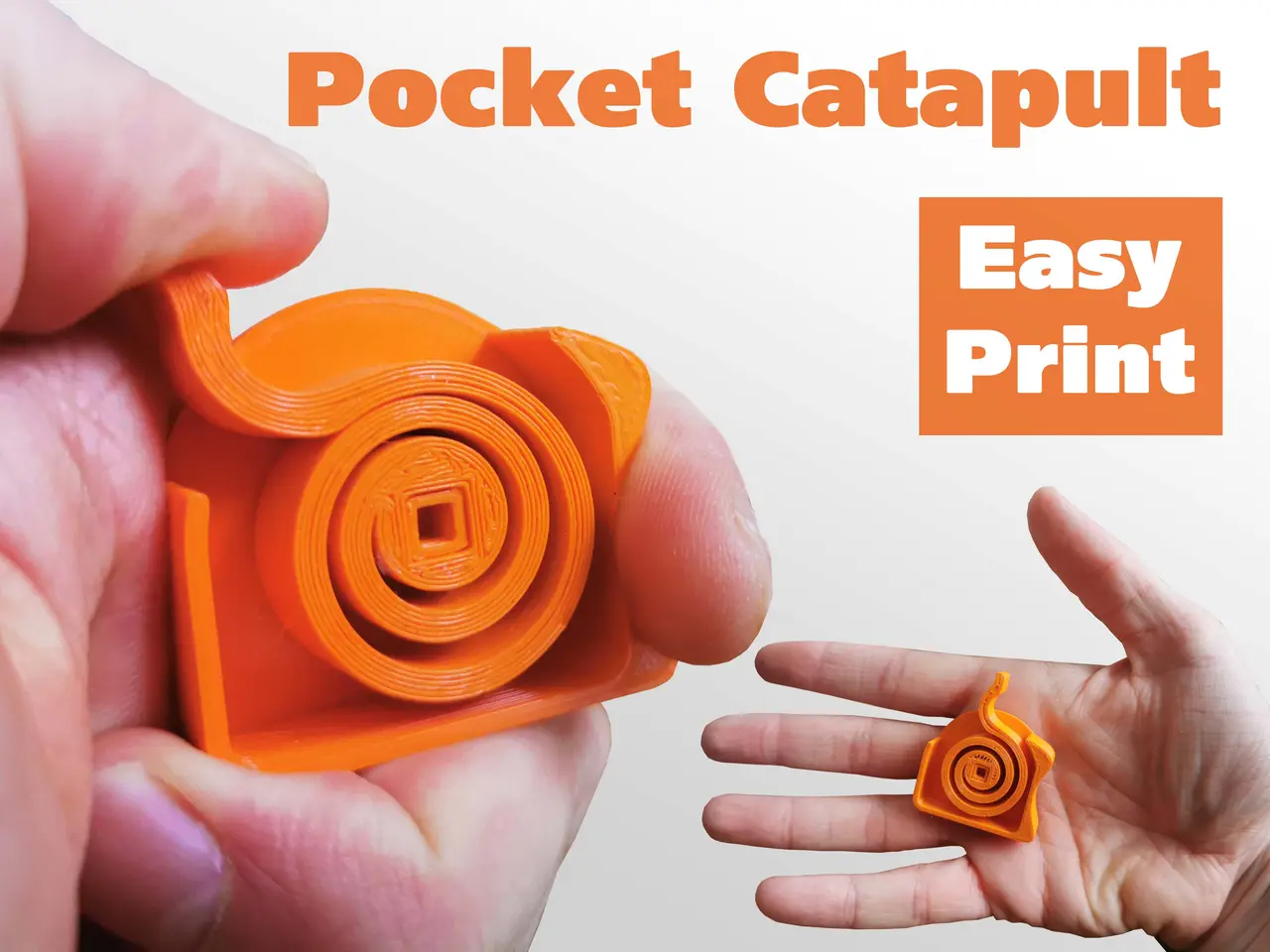Pocket Catapult — modelo 3D