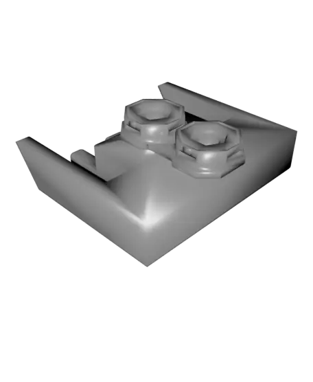 Ridgid 18v battery Multiboard mount — modelo 3D