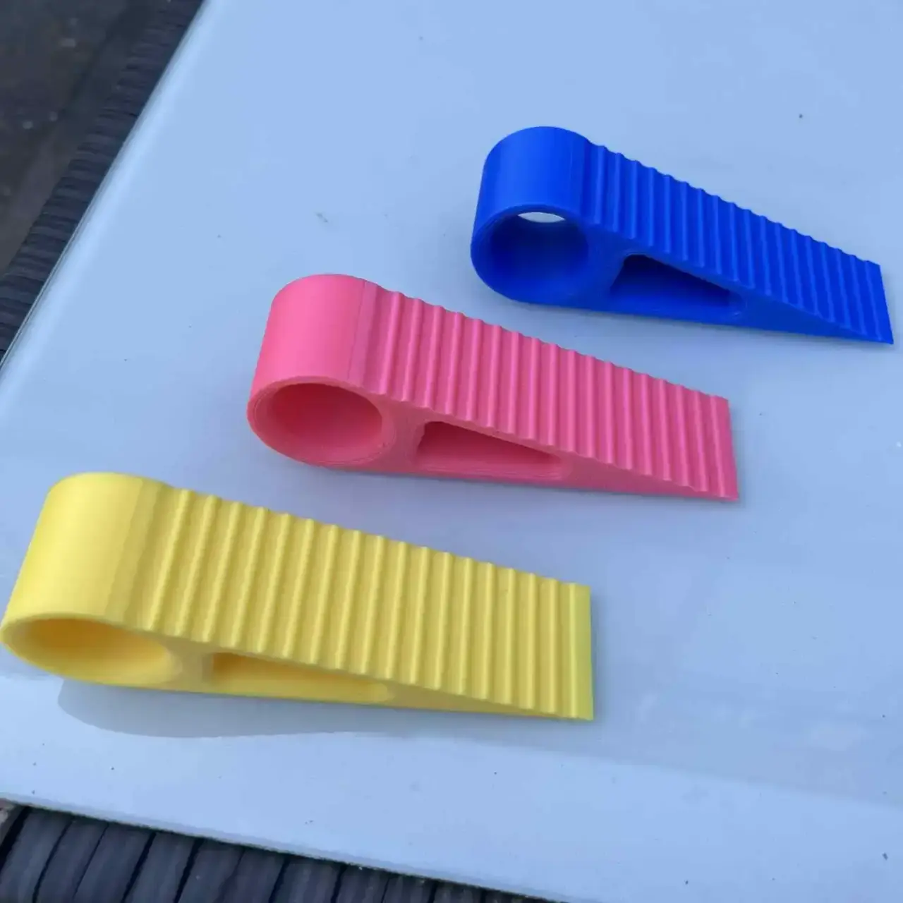 Heavy Duty Door Stopper & Wedge - Practical Home Utility STL & 3MF — modelo 3D