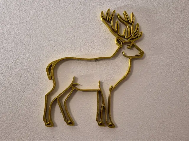 deer decoration — modelo 3D