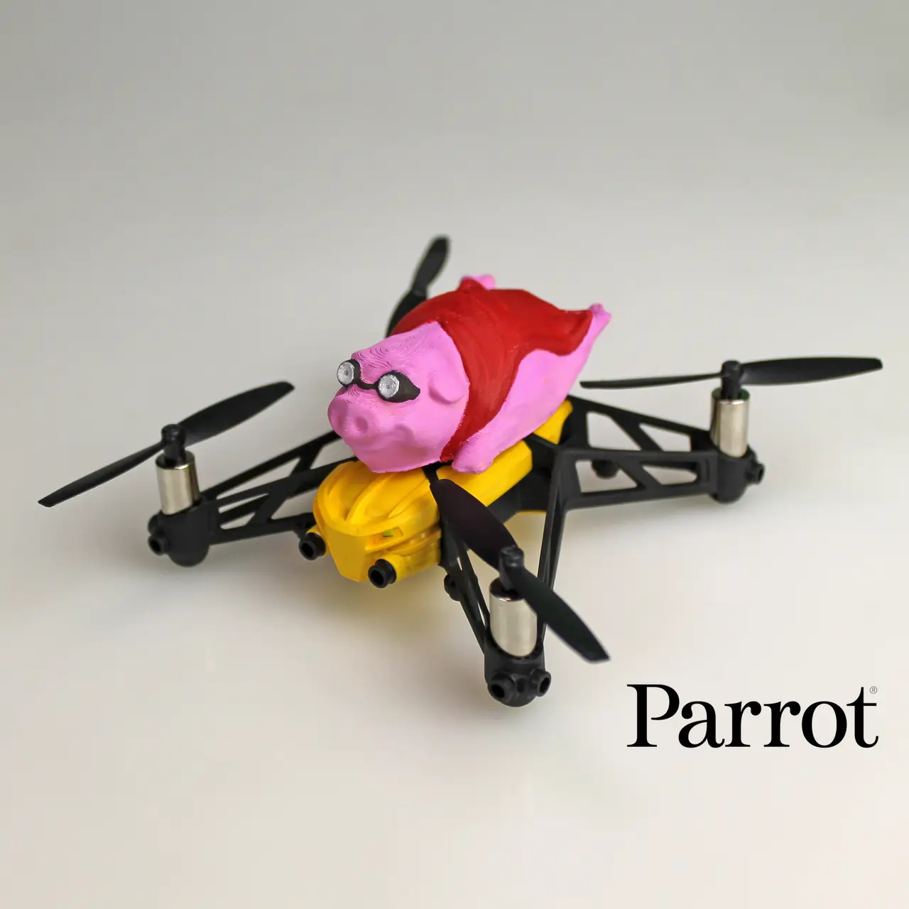 Parrot Minidrone Flying Pig! — modelo 3D
