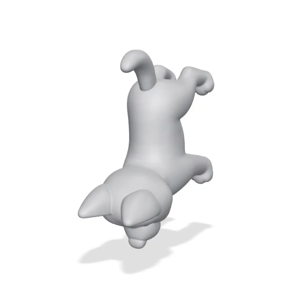 German Shepherd Adult — modelo 3D