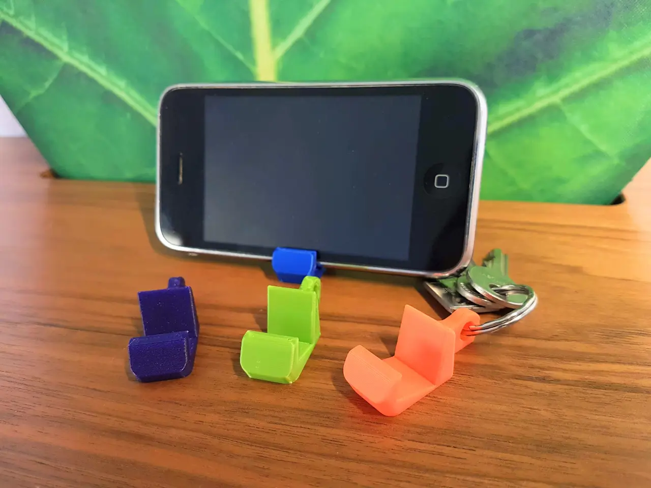 Keychain Phone Stand — modelo 3D