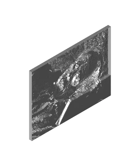 Lithophane The Phantom Lon Chaney — modelo 3D