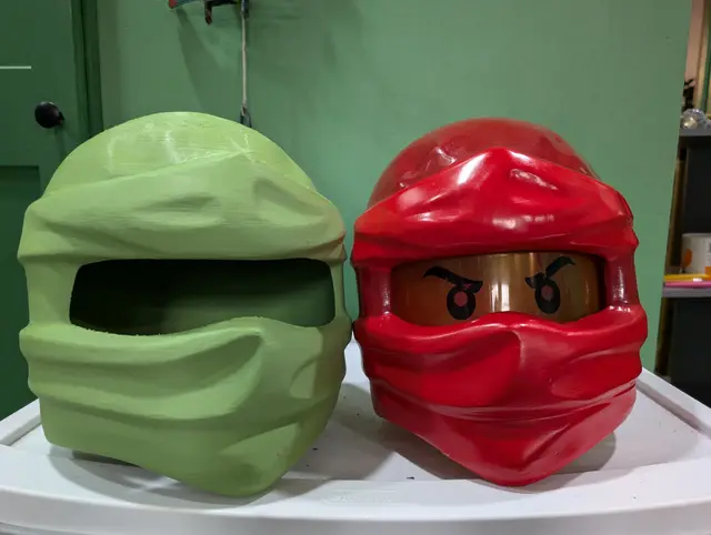 Ninjago Helmet for Costume — modelo 3D