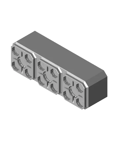3x1x0.75 CU - Simple Walls - Multibin Shell — modelo 3D