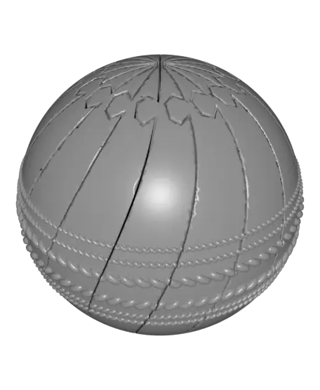 CRICKET BALL TWIST FIDGET — modelo 3D