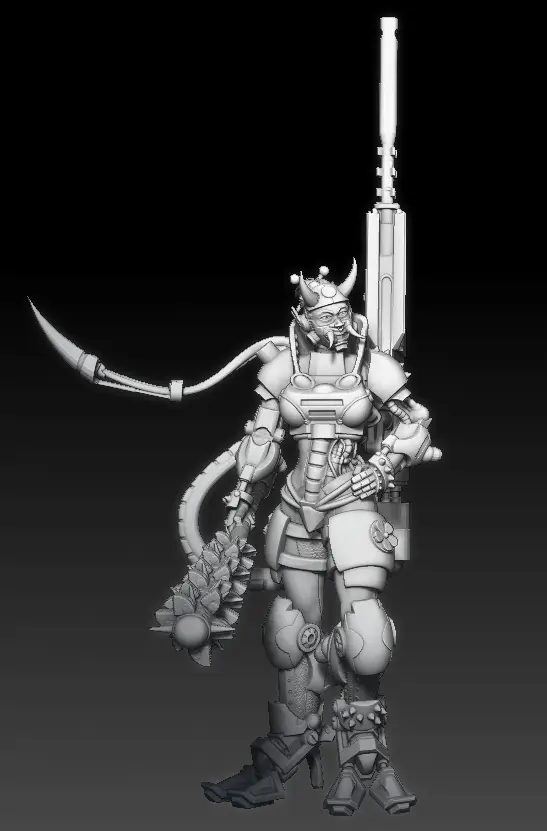 Space Warrior ONIE — modelo 3D