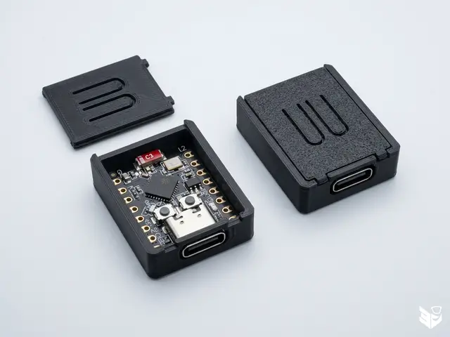 Ultra-Compact Case for ESP32-C3 SuperMini (step file) — modelo 3D