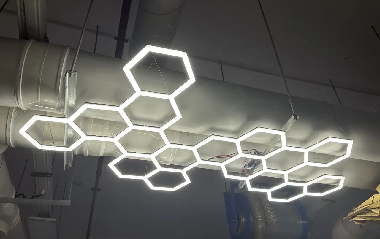 Hexagon LED Light (Large) — modelo 3D
