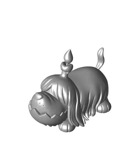 Greavard (Pokemon) — modelo 3D