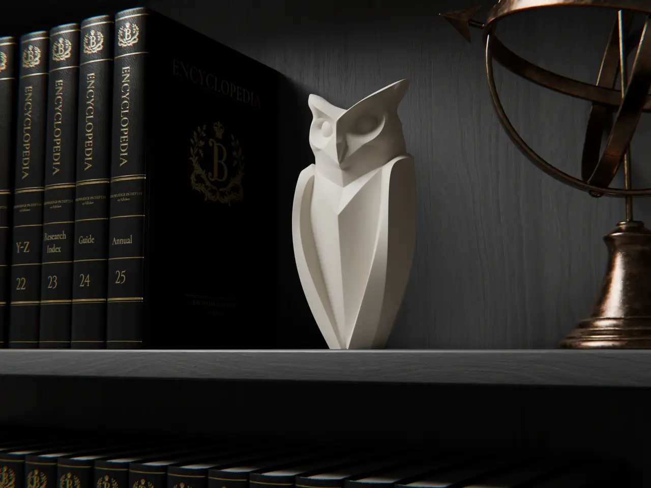 Owl — modelo 3D