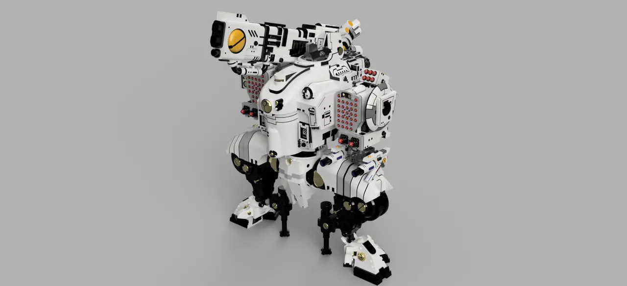 2PI KV128 Philosophical Warrior — modelo 3D